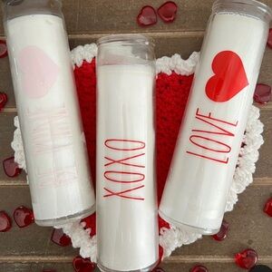 VALENTINES custom candle
